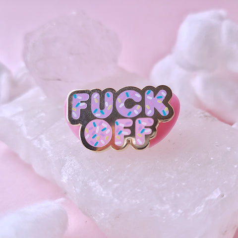 ENAMEL PIN | FUCK OFF