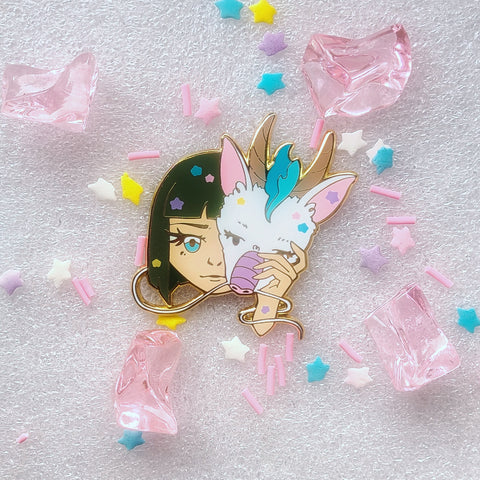 ENAMEL PIN | GB | SPIRITED AWAY HAKU